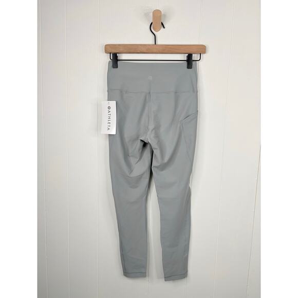 NWT Athleta Interval Stash 7/8 Leggings Size Small Storm Cloud Gray - Picture 6 of 8